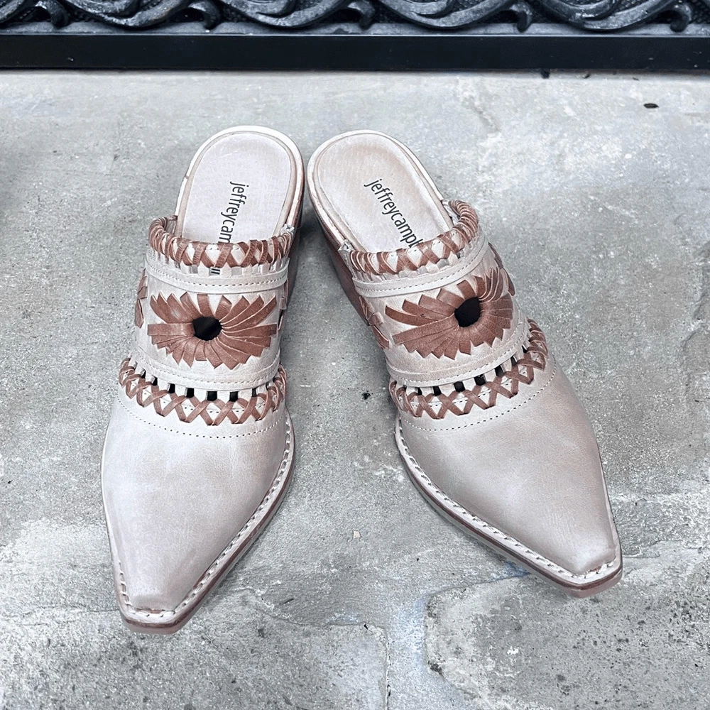 Jeffrey campbell best sale woven mules