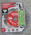 NEW Diablo 4-1/2 in. Diamond Segmented Masonry Cut Off Blade DDD045SEG101C