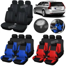 For Honda Accord/Civic/CR-V/Clarity/Insight Car Seat Cover Full Set Cloth Covers