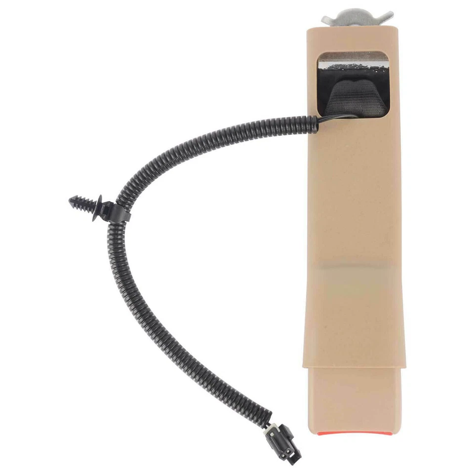 19121538 For 2007-2013 Silverado Sierra Tahoe Yukon Driver Seat Belt Buckle Tan - Image 4 of 4