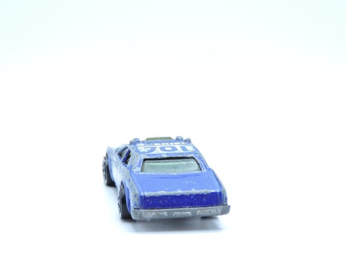 Vintage Hot Wheels Blackwall BLUE Sheriff 701 CAPRICE CLASSIC POLICE CAR BW - Picture 6 of 8