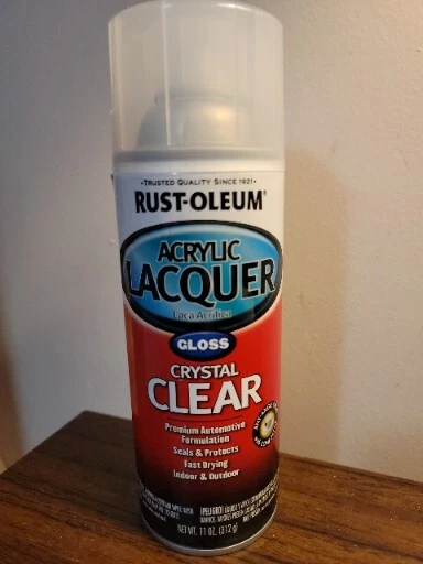 Clear Acrylic Spray Lacquer Gloss - 11 oz.