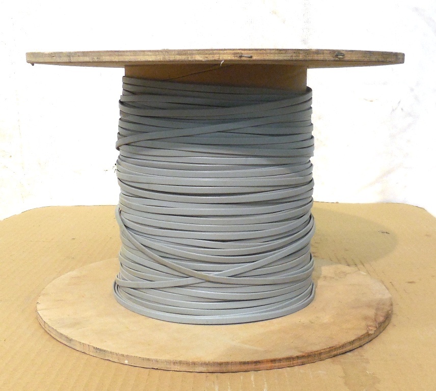 LYNN ELECTRONICS SILVER SATIN CABLE L-6C26F19, 26-6/C, FLAT LYNN ELECTRONICS SILVER SATIN CABLE L-6C26F19, 26-6/C, FLAT