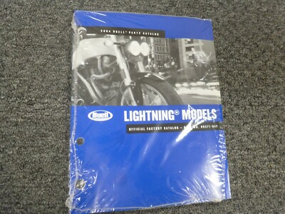 2004 Buell Lightning XB12S Motorcycle Parts Catalog Manual PN 99571-04Y NEW