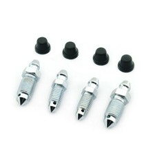 For BMW 6 Series E63 E64 (2004-2011) 4x Brake Caliper Bleed Nipples Screws