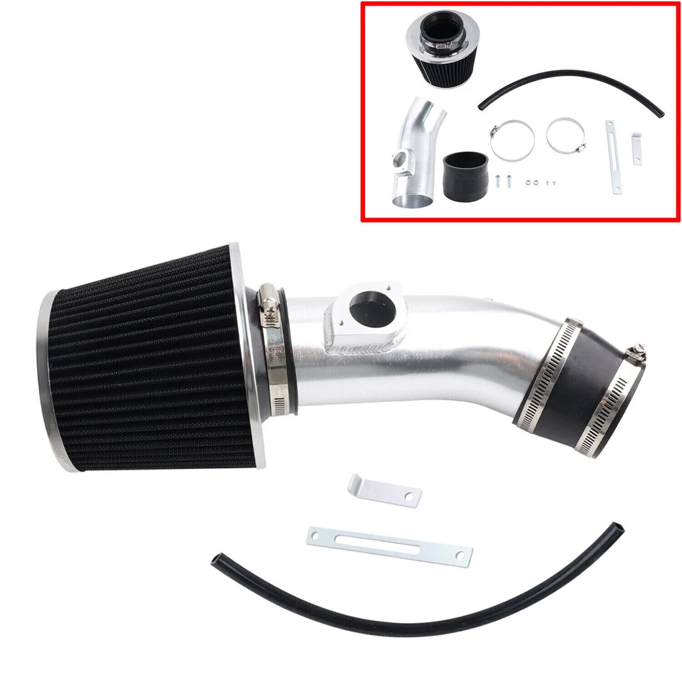 Short Ram Air Intake Kit & Black Filter for 2014-2016 Mazda 3 / Mazda 6 2.5L L4 - image 2 of 4