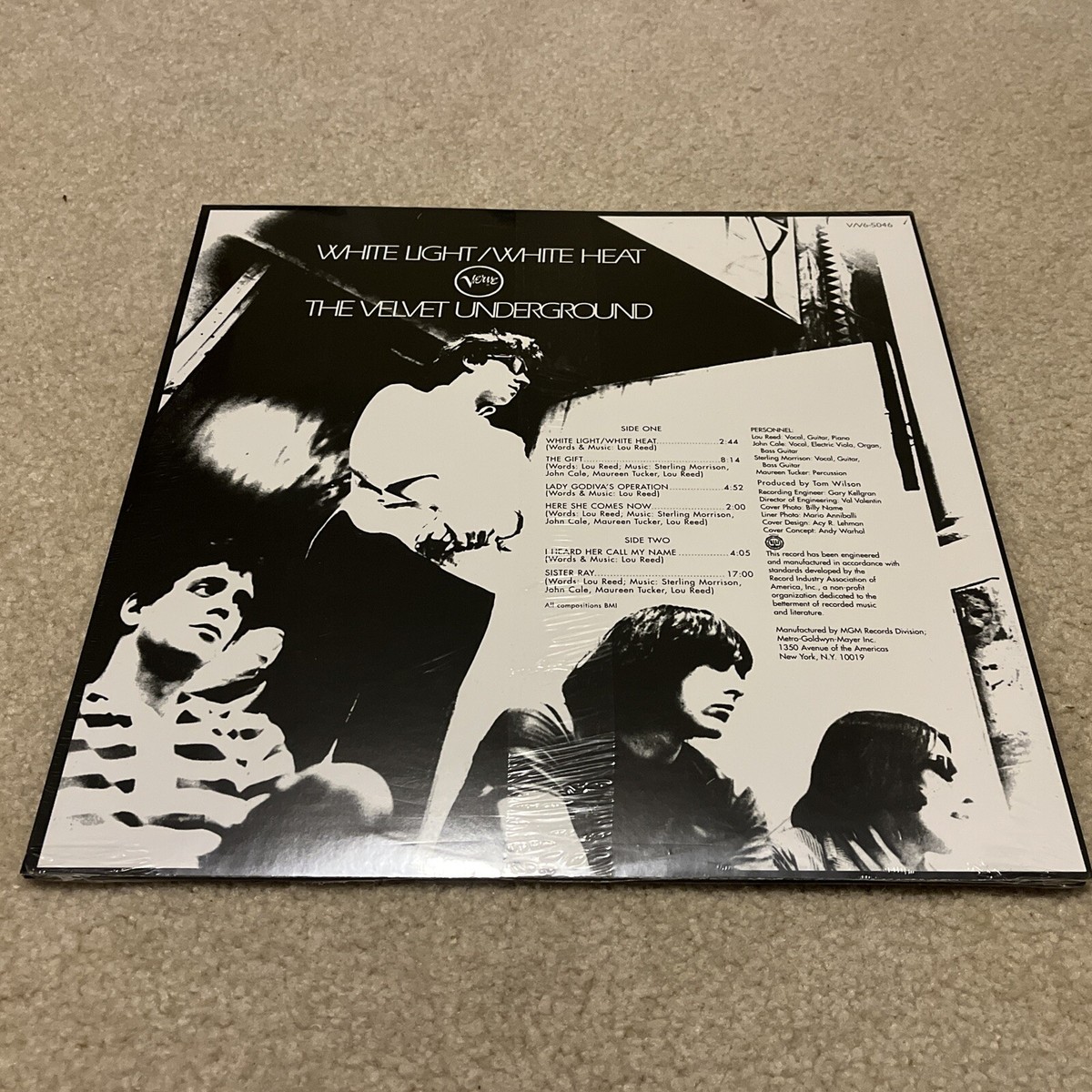 The Velvet Underground – White Light/White Heat Verve V6-5046