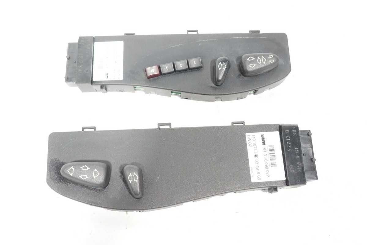 t.original 08 09 10 BMW 525i 528Xi 530i E60 FRONT LEFT & RIGHT SEAT CONTROL