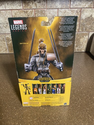 Marvel Legends X-Men Shatterstar Action Figure Warlock BAF BRAND NEW NISB. - Picture 2 of 6