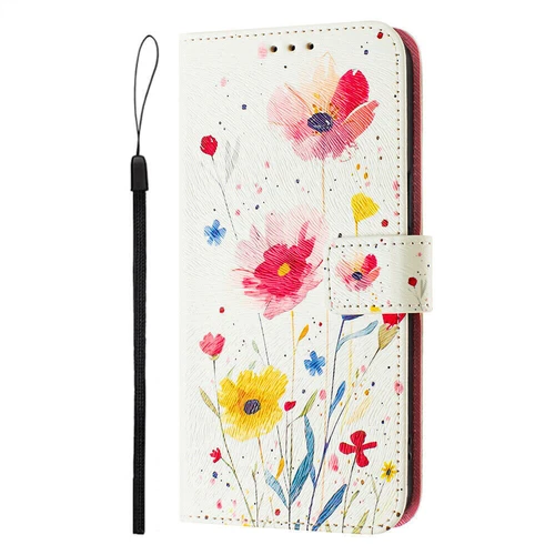 Cat Butterfly Flower Wallet Phone Case For ZTE Blade A56 Pro A53 Pro A36 A56 A76 - Picture 23 of 30
