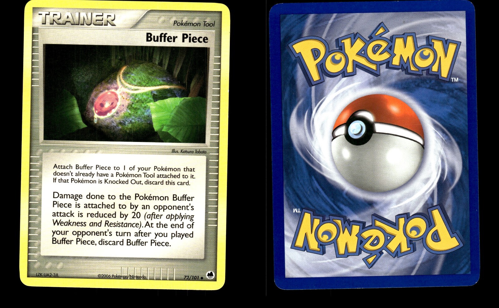 Pokemon EX Dragon Frontiers Buffer Piece 72/101