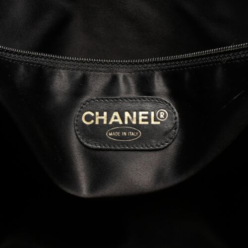 CHANEL Jumbo COCO Mark Schultertasche Leder genarbtes Kalbsleder schwarz gebr... - Bild 4 von 9