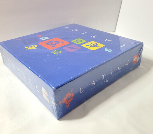 Latice Board Game Strategy Adacio 2015 Family Party NEW SEALED - TEAR IN WRAP - Picture 7 of 8