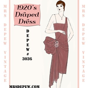 1920s evening dress pattern