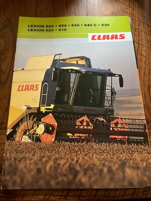 Claas Lexion 510 520 530 540 550 560 Combine Brochure FCCA