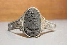 Badge Saint Accessory Vespa Farobasso Lambretta Vintage Motorcycle Preserved