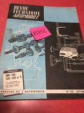 Revue technique BMW 1600