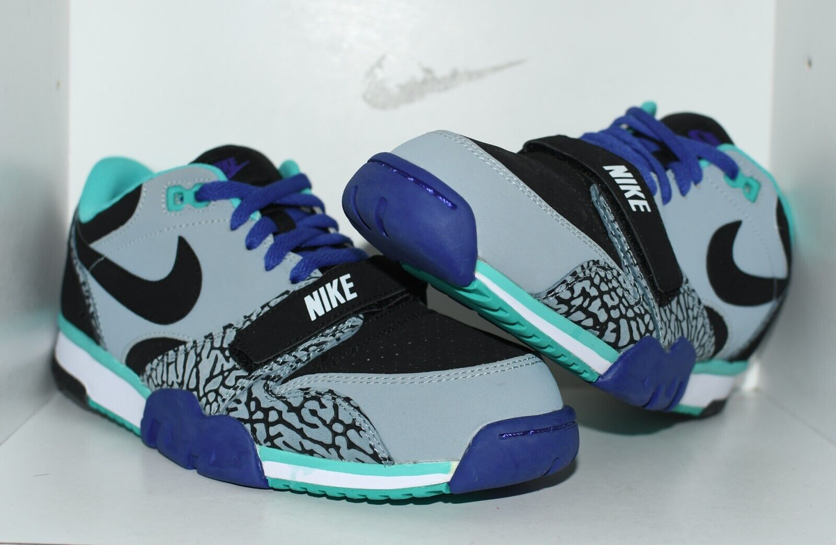 NIKE AIR TRAINER 1 LOW ST LIGHT GREY DARK CONCORD MENS SHOES NIKE AIR TRAINER 1 LOW ST LIGHT GREY DARK CONCORD MENS SHOES