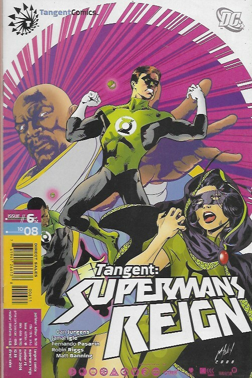 TANGENT - SUPERMAN'S REIGN (2008) #6 - Back Issue (S)