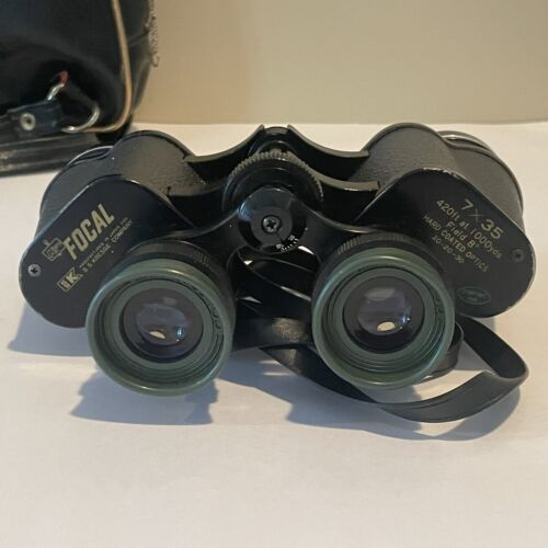 Vintage Kmart Focal Binoculars 7x35 ZWCF10 Wide Angle Box Case Manual - Picture 4 of 16