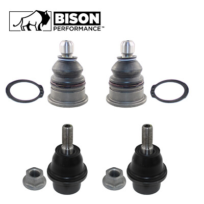 Bison Performance 4pc Front Lower Suspension Ball Joint Kit For Chevy GMC Saab