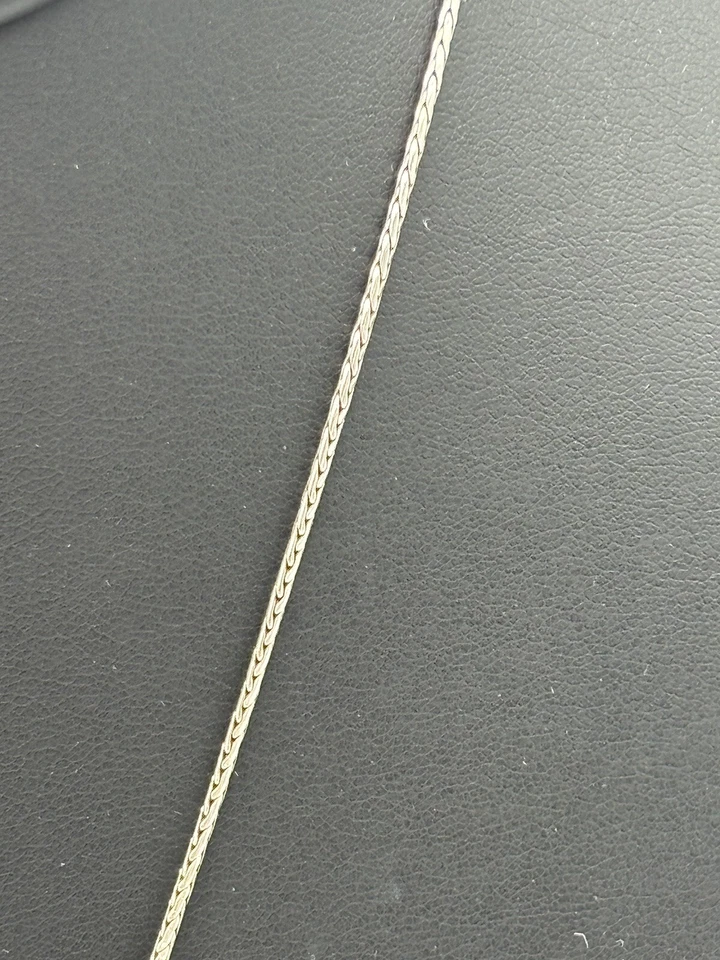 "Collar coleccionable Brighton plata cristal negro difundir la luz 16-18""" Foto 3 de 4