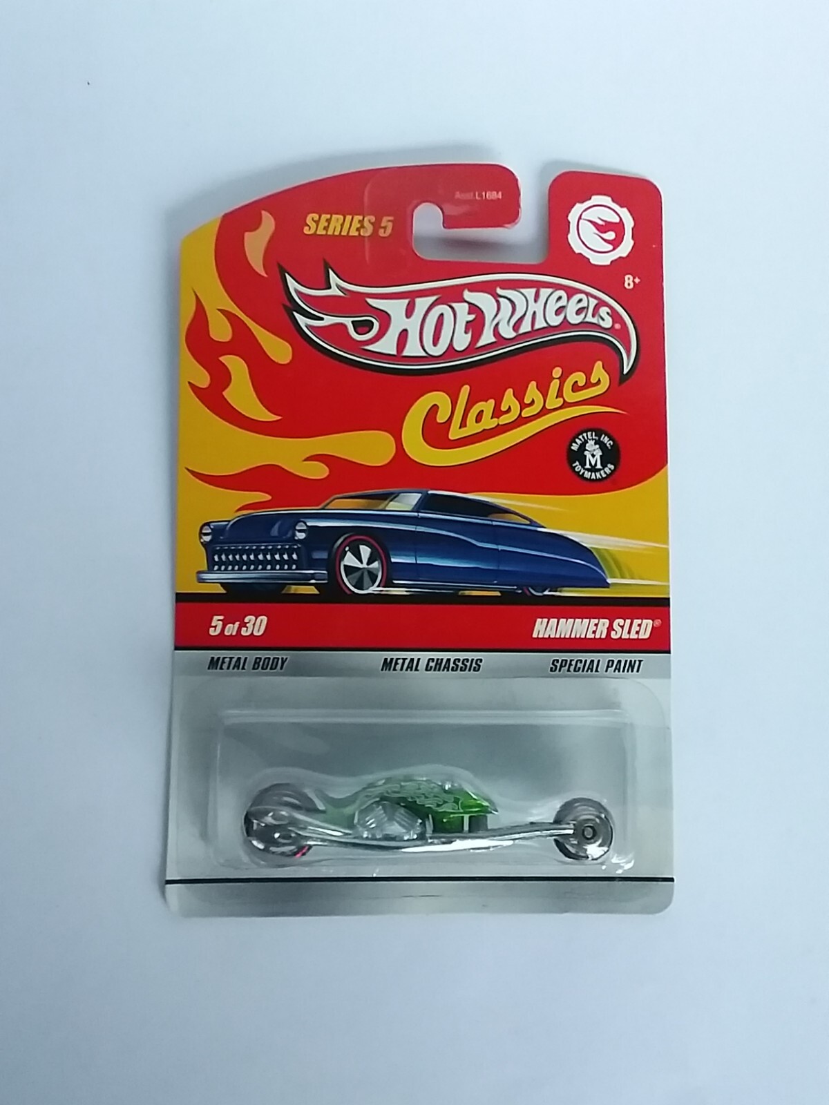 Hot Wheels  Classics Series 5 Hammer Sled  Chase With RR'S