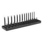 Sealey Premier Tools SH1414  1/4" Drive Socket Holder Rail 4-15mm