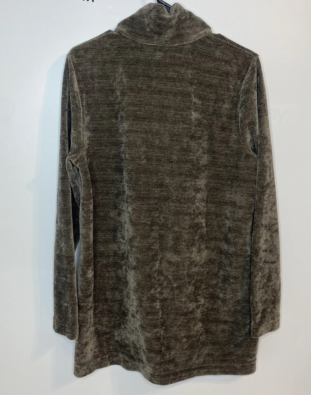 Soft Surroundings Snap Button Pull Over Sweater S… - image 3