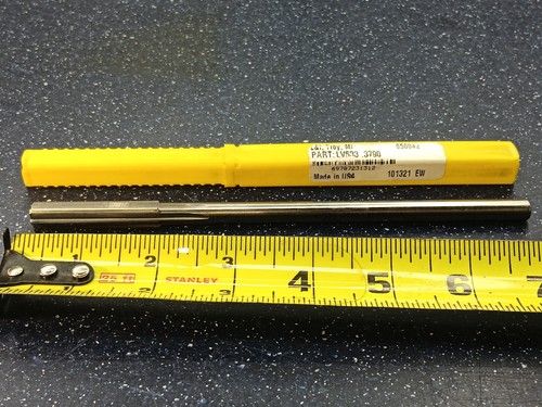 NEW L&I .3790 HSS Chucking Reamer CNC Lathe Tooling Tools 533 .3750 +.0040 USA - Foto 2 di 2