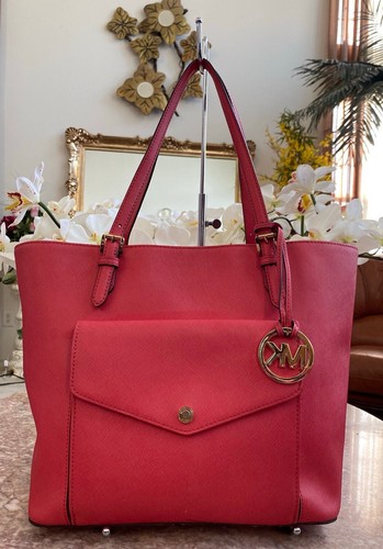 Michael Kors Jet Set Large Coral 