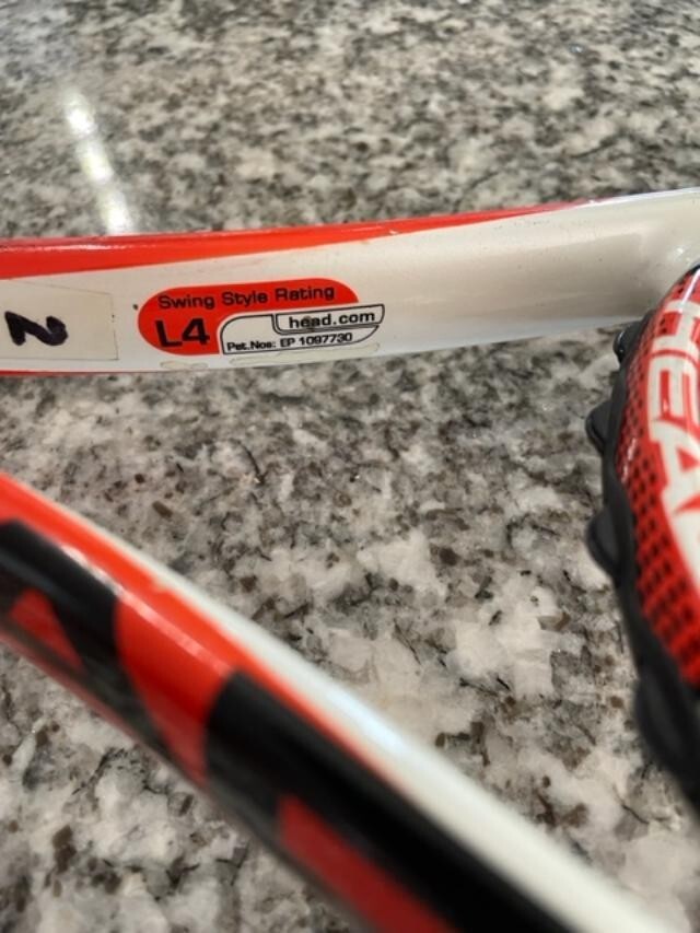 2 Head Microgel Radical Pro Tennis Racquets | eBay