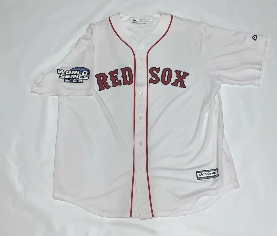 DEREK LOWE SIGNED #32 BOSTON RED SOX 2004 WORLD SERIES JERSEY RARE PSA COA - Image 3 of 3