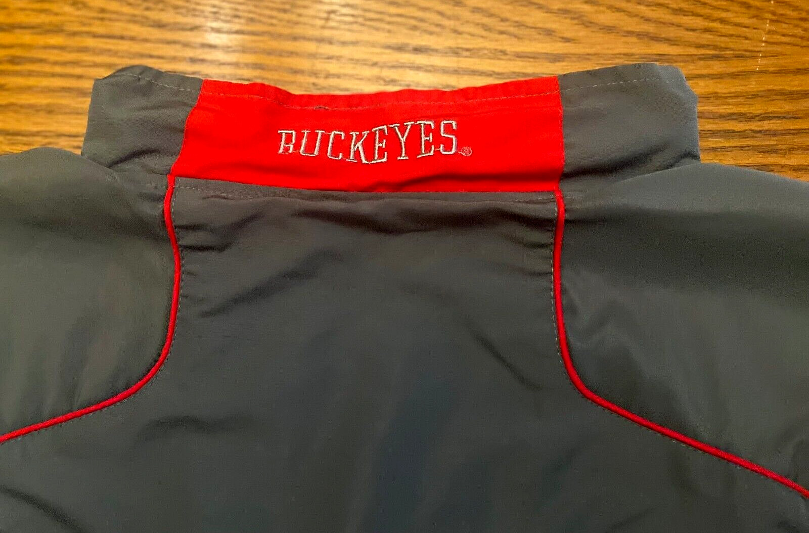 Ohio State Buckeyes Varsity Pullover Jacket 1/4 Z… - image 2