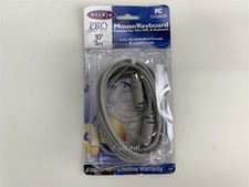 Belkin Extension for PS/2 Mouse Keyboard 6-Pin MiniDIN M/F 10' 3m F2N035-10