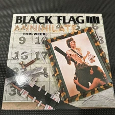Black Flag - Annihilate This Week 1986 Press 45RPM - SST - 12”
