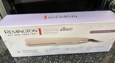Remington Almond Allure Ceramic Hair Straightener Excellent Condition Boxed