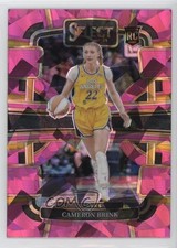 2024 Panini Select WNBA Concourse Pink Ice Prizm Cameron Brink #56 11qd