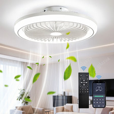 LED Deckenventilator mit Beleuchtung Ventilator L&uuml;fter Deckenlampe+Fernbedienung