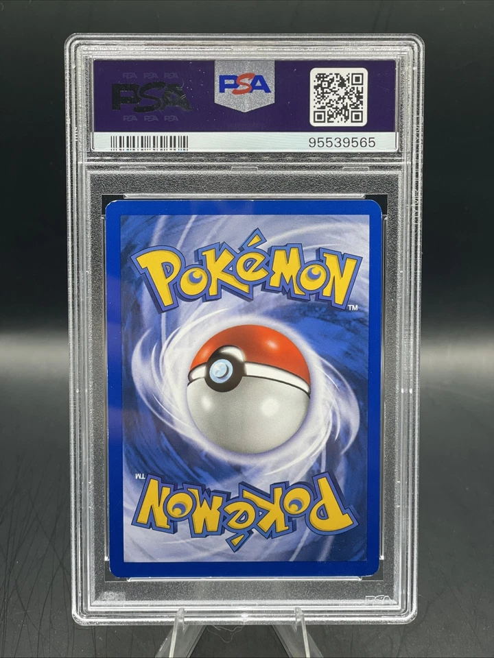 1999 Pokémon TCG Mewtwo Base Set Holo Unlimited Holo Rare Card 10/102 PSA 7 - Image 3 of 3