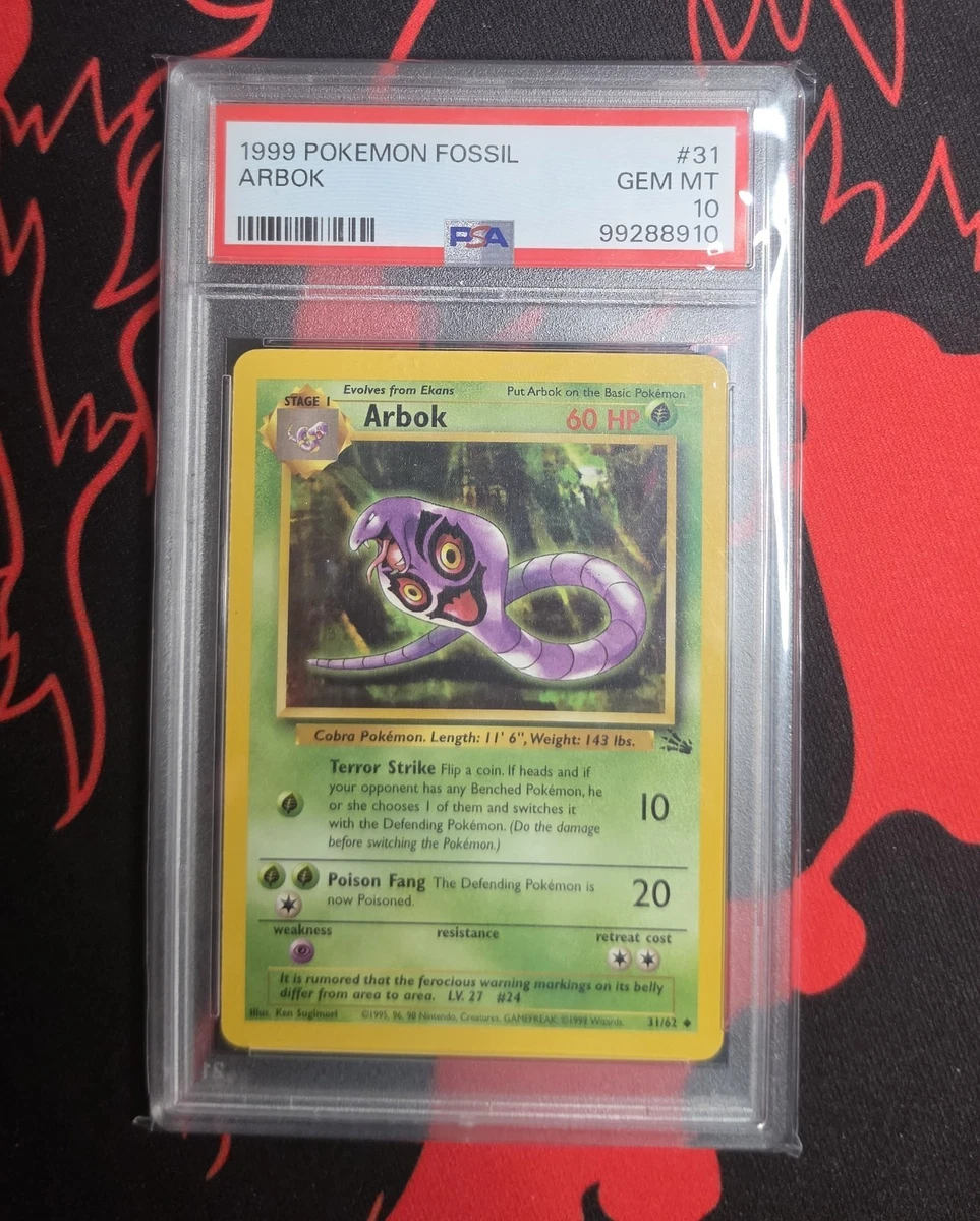 25+ Pokémon TCG Professional Sports Authenticator (PSA) Fossil