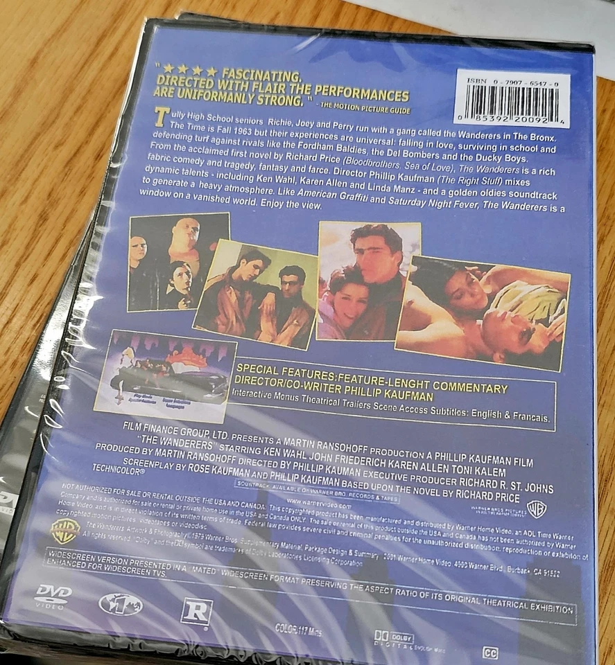 A Bronx Tale & The Wanderers –get Both For The Price Of 1 Rare NEW DVds - Image 2 of 3