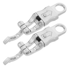 2 Pcs Spring Snap Hook Heavy Duty Hooks for Hanging Rope Release Clips