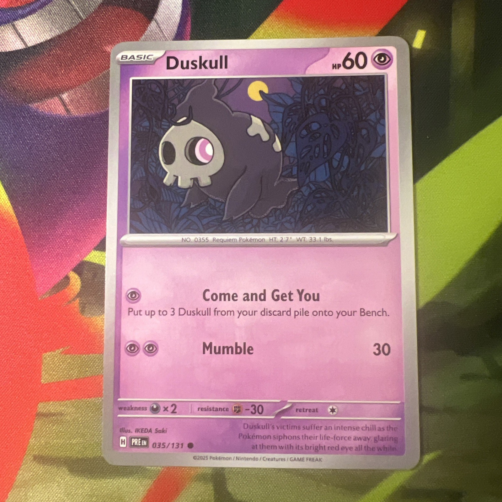 Duskull - Prismatic Evolutions (PRE) 035/131