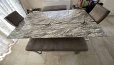 Donatella Marble Dining Table and Chairs