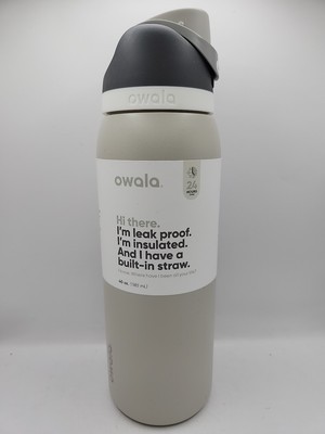 Borraccia Termica Owala FreeSip 40 Oz - Acciaio Inox Isolata - Grigia Con Tappo Flip Lock