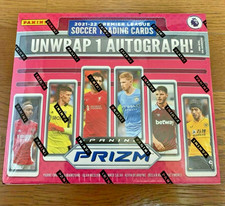 2021-22 Panini Prizm Premier League Soccer Hobby Box Sealed 1 Auto 17 Prizms