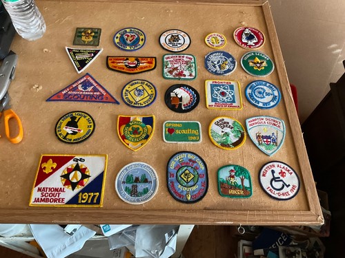 Lot 4 Of 25 Boy Scouts Scouting Sew On Patches 1970 s - Present