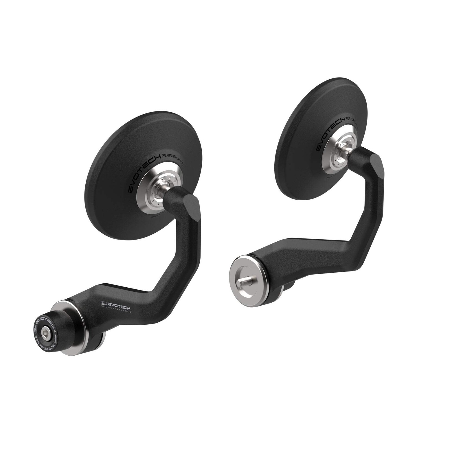 Evotech Handguard Bar End Mirrors (Retro) - Triumph Tiger 900 GT Aragon Edition