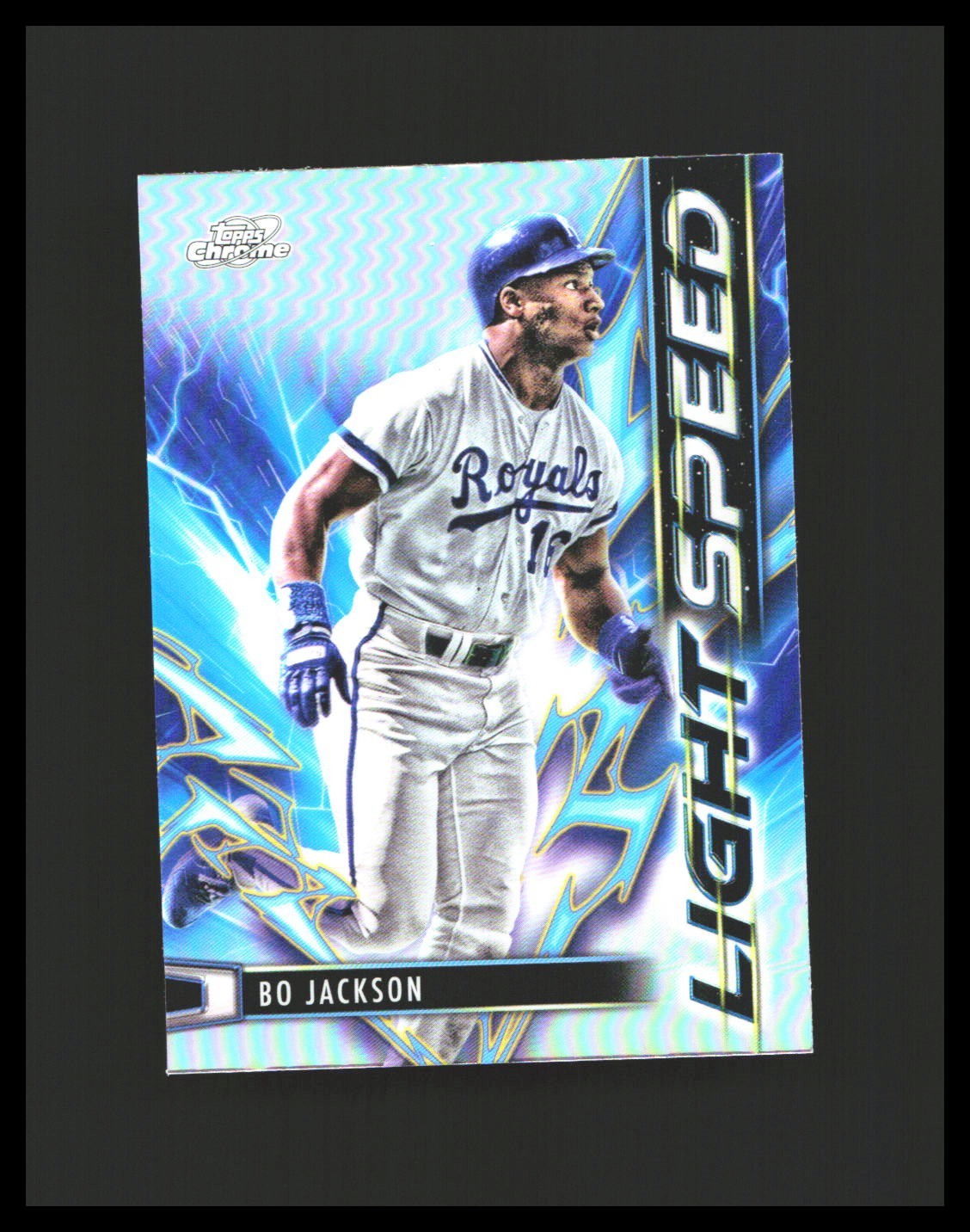 2025 Bo Jackson - Topps Cosmic Chrome Lightspeed Refractor #LS-23 KC Royals B
